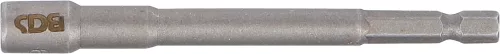 BGS technic Extra hosszú dugófej, 6 mm-es, 6 lapos fej - fúróba fogható, 6 lapos szár (BGS 2762)