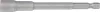 BGS technic Extra hosszú dugófej, 8 mm-es, 6 lapos fej - fúróba fogható, 6 lapos szár (BGS 2764)