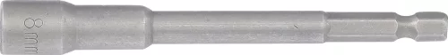 BGS technic Extra hosszú dugófej, 8 mm-es, 6 lapos fej - fúróba fogható, 6 lapos szár (BGS 2764)