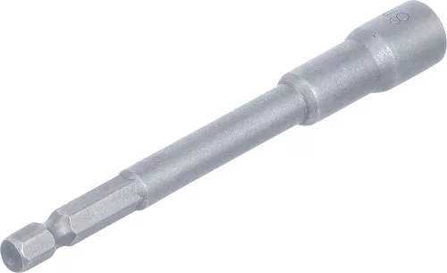 BGS technic Extra hosszú dugófej, 8 mm-es, 6 lapos fej - fúróba fogható, 6 lapos szár (BGS 2764)
