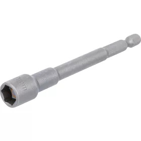  BGS technic Extra hosszú dugófej, 10 mm-es, 6 lapos fej - fúróba fogható, 6 lapos szár (BGS 2766)