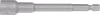 BGS technic Extra hosszú dugófej, 10 mm-es, 6 lapos fej - fúróba fogható, 6 lapos szár (BGS 2766)