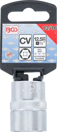 BGS technic 1/2" "Pro Torque" dugókulcs, 13/16" (BGS 2777)