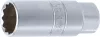 BGS technic Gyertyakulcs, tizenkétszögletű, 3/8", 18 mm (BGS 2793)