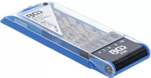 BGS technic Spirálfúró készlet | HSS | 4 - 10 mm | 5 darabos (2795)