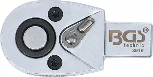 BGS Technic 1/4" racsnis fej | Fokozatmentes | cserélhető fejű nyomatékkulcsokhoz (BGS 2819)