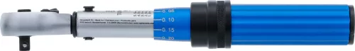 BGS technic Nyomatékkulcs 1/4”, 1–6 Nm, 72 fogú keskeny racsnifej, ±3% (BGS 2824)