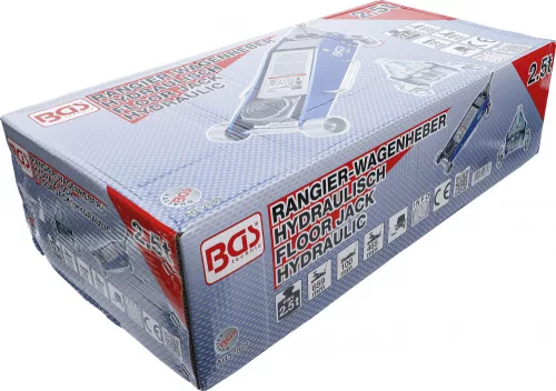 BGS technic Hidraulikus emelő 2,5T, aluminium acél ötvözet (BGS 2889)