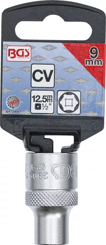 BGS technic 1/2" "Pro Torque" dugókulcs, 9 mm (BGS 2909)