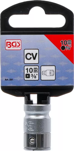 BGS technic 3/8" Adapter rögzítő golyóval 10 mm-es bitekhez (BGS 291)
