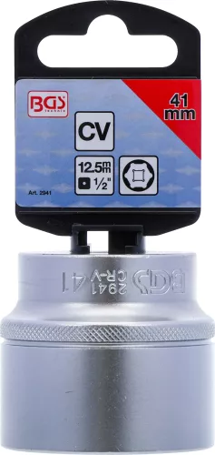 BGS Technic Dugókulcs, hatszögletű | 12,5 mm (1/2") | 41 mm (BGS 2941)