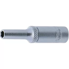   BGS technic 1/4" "Super Lock" hosszított dugókulcs, 4 mm (BGS 2964)