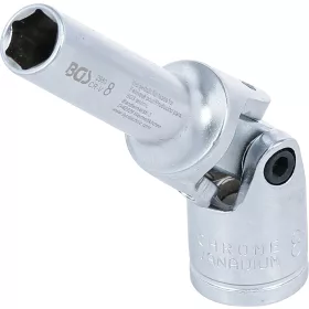   BGS technic Csuklós dugókulcs fej 3/8", 8mm (BGS 2980)
