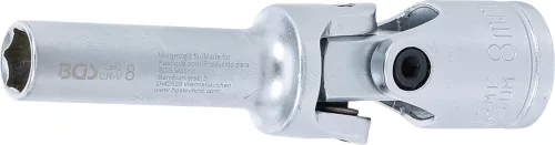 BGS technic Csuklós dugókulcs fej 3/8", 8mm (BGS 2980)