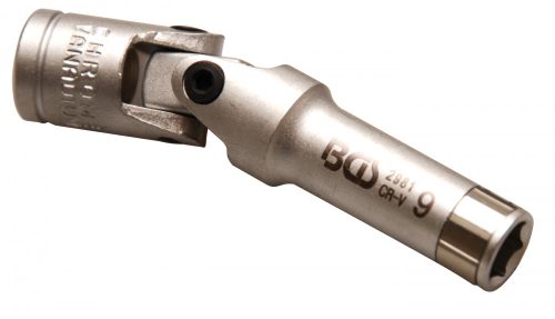 BGS technic Csuklós dugókulcs fej 3/8", 9mm (BGS 2981)