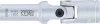 BGS technic Csuklós dugókulcs fej 3/8", 9mm (BGS 2981)