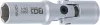 BGS technic Csuklós dugókulcs fej 3/8", 12mm (BGS 2983)