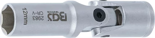 BGS technic Csuklós dugókulcs fej 3/8", 12mm (BGS 2983)
