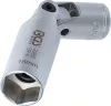 BGS technic Csuklós dugókulcs fej 3/8", 16mm (BGS 2985)