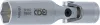BGS technic Csuklós dugókulcs fej 3/8", 16mm (BGS 2985)