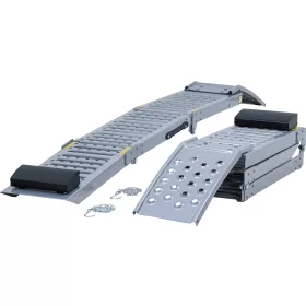   BGS technic Felhajtórámpa készlet összecsukható, rakodó- és autórámpaként, 2 részes, 500/1600 kg (BGS 2999)