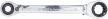 BGS DIY Racsnis csillagkulcs 10 x 13 mm, 17 x 19 mm, 4 az 1-ben (BGS 30007)