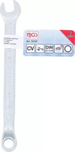 BGS technic Hajlított csillag-villás kulcs, 7 mm (BGS 30107)