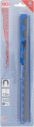 BGS technic Mágneses tartó 3/8"-os dugókulcs fejekhez (BGS 3011-2)