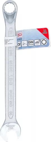 BGS technic Hajlított csillag-villás kulcs, 10 mm (BGS 30110)