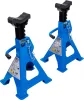 BGS technic Autószerelő alátámasztó bak pár, racsnis, gumibetétes, 3 tonna/pár, 276–420 mm, 2 db (BGS 3015)