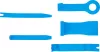 BGS technic 5 részes díszítőelem és műanyag patent eltávolító készlet, különböző formájú (BGS 3027)