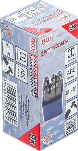 BGS technic Számbeütő készlet, 2.5mm (BGS 3028)