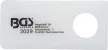 BGS technic Díszléc, kárpit, panel eltávolító ék 100x45mm, akasztó lyukkal (BGS 3029)