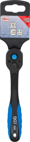 BGS technic 1/4" Racsnis hajtószár, műanyaggal bevonva (BGS 302)