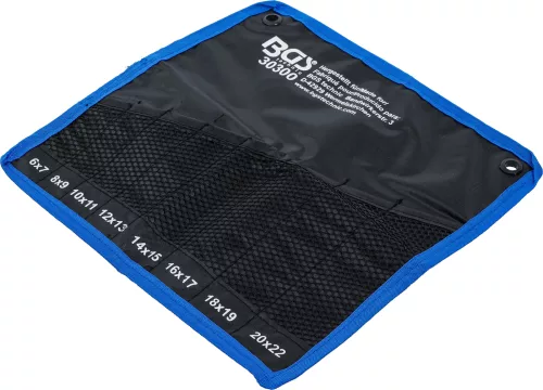 BGS technic Üres összetekerhető tok a BGS 30300 extra lapos csillag-csillagkulcs készlethez (BGS 30300-LEER)