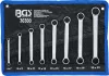 BGS technic 8 részes csillag-csillagkulcs készlet, extra lapos, 6-22 mm (BGS 30300)