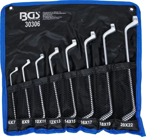 BGS technic 8 részes hajlított csillag-csillagkulcs készlet (BGS 30306)