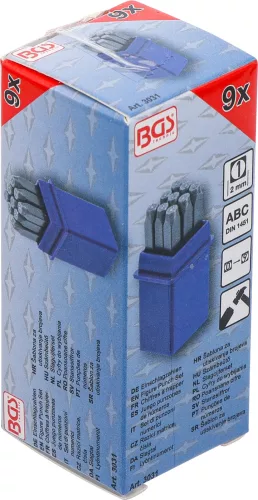 BGS technic Számbeütő készlet, 2mm (BGS 3031)