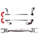 BGS technic Csuklós fékcsőkulcs, 10 és 12mm (BGS 30413)