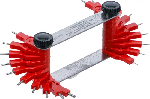 BGS technic Üzemanyag-fúvóka furatellenőrző mérőtű készlet 0,45–1,50 mm, 20 részes (BGS 3041)