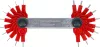 BGS technic Üzemanyag-fúvóka furatellenőrző mérőtű készlet 0,45–1,50 mm, 20 részes (BGS 3041)