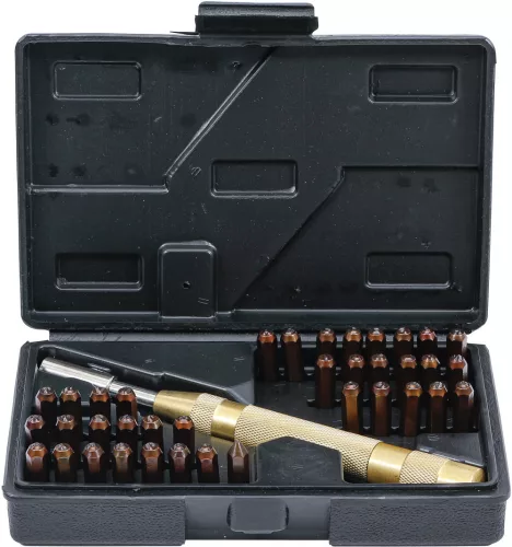 BGS DIY Szám és betűbeütő készlet | 36 az 1-ben (BGS 3042)