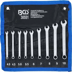   BGS technic Csillagvilláskulcs-készlet | 4 - 10 mm | 9 db. (BGS 30551)
