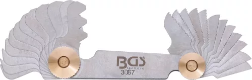 BGS technic 24 részes menetsablon 0,25-6mm (BGS 3067)