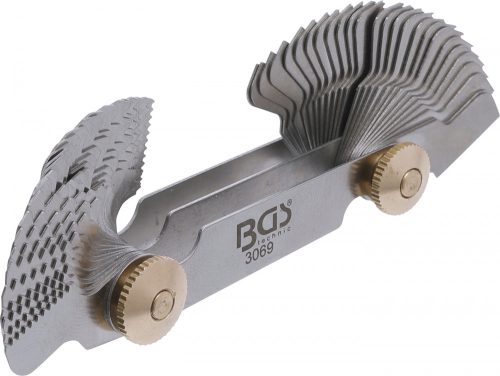 BGS technic 52 részes menetsablon 0,25-6mm + 4-62 whitworth (BGS 3069)