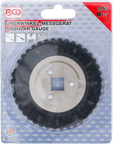BGS technic Szögrehúzó tárcsa, 1/2", négyzetes fejjel (BGS 3070)
