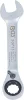 BGS technic Racsnis hajlított csillag-villáskulcs, rövid, 11 mm (BGS 30711)