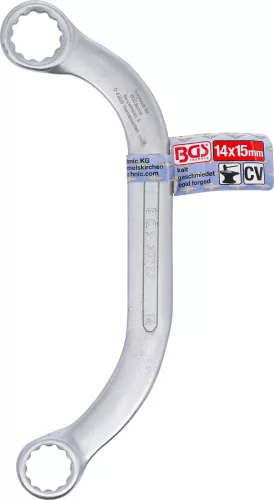 BGS technic C-alakú csillag-csillagkulcs, 14x15 mm (BGS 30723)