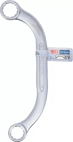 BGS technic C-alakú csillag-csillagkulcs, 17x19 mm (BGS 30724)
