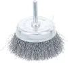 BGS technic Fazékkefe hullámos acélhuzallal, Ø75 mm, 6 mm-es befogószárral, max. 4500 ford./perc (BGS 3076)